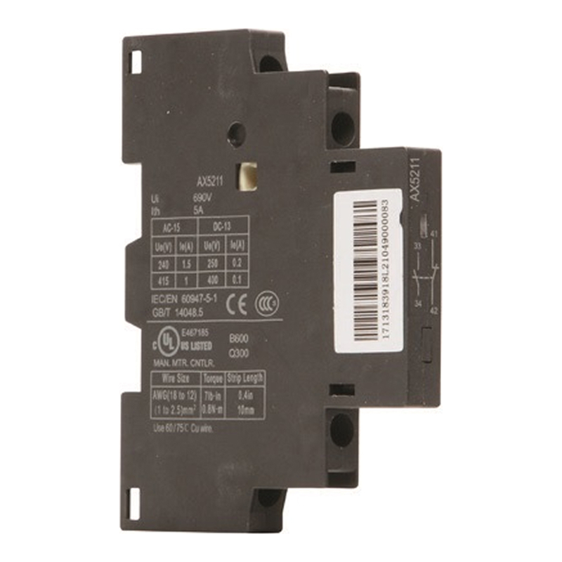 Вспомогательный контакт боковой AX03-S8 11  для NS8 фото 1