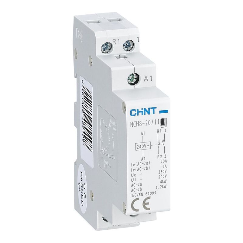 NCH8-20/20 AC 230V — Контактор модульный 20А, 2НО фото 1
