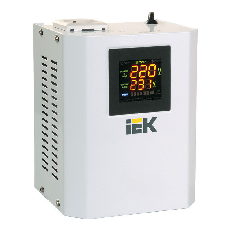 Стабилизатор напряжения серии Boiler 0,5 кВА IEK фото 1