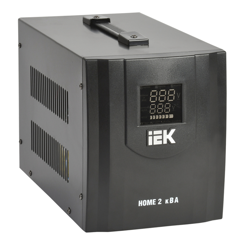Стабилизатор напряжения серии HOME 2 кВА (СНР1-0-2) IEK фото 1