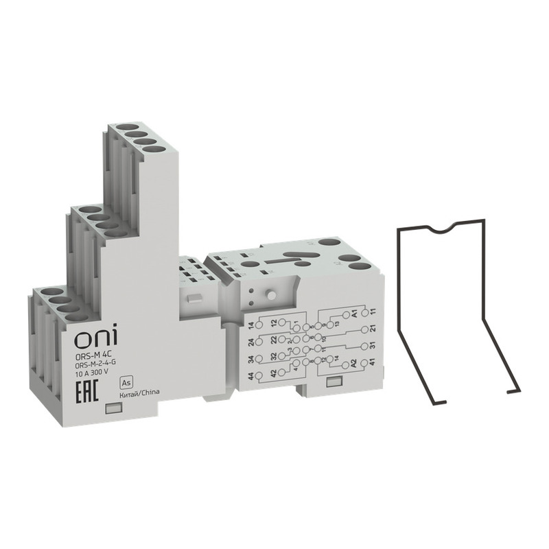 Розетка трёхъярусная ORS-M для реле ORM 2C ONI фото 1