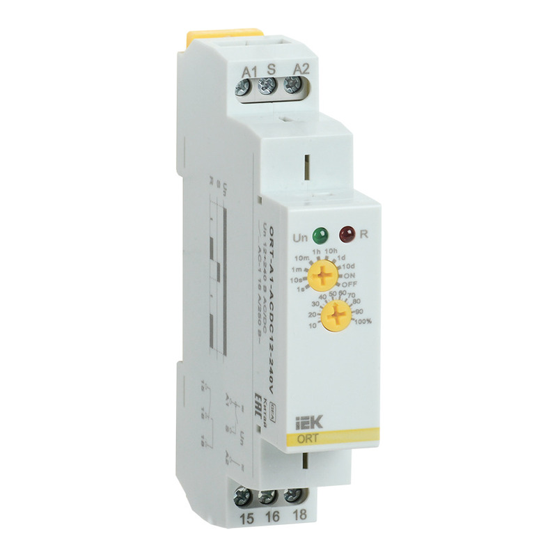 Реле задержки включения ORT 1 конт. 12-240В AC/DC IEK фото 1