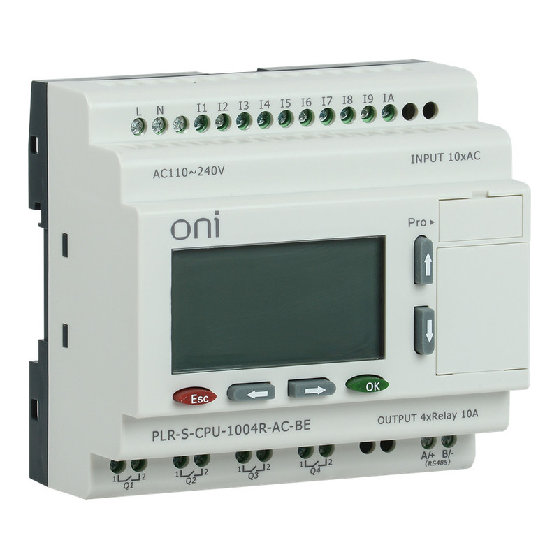 Логическое реле PLR-S. CPU1004(R) 220В AC с экраном ONI фото 1