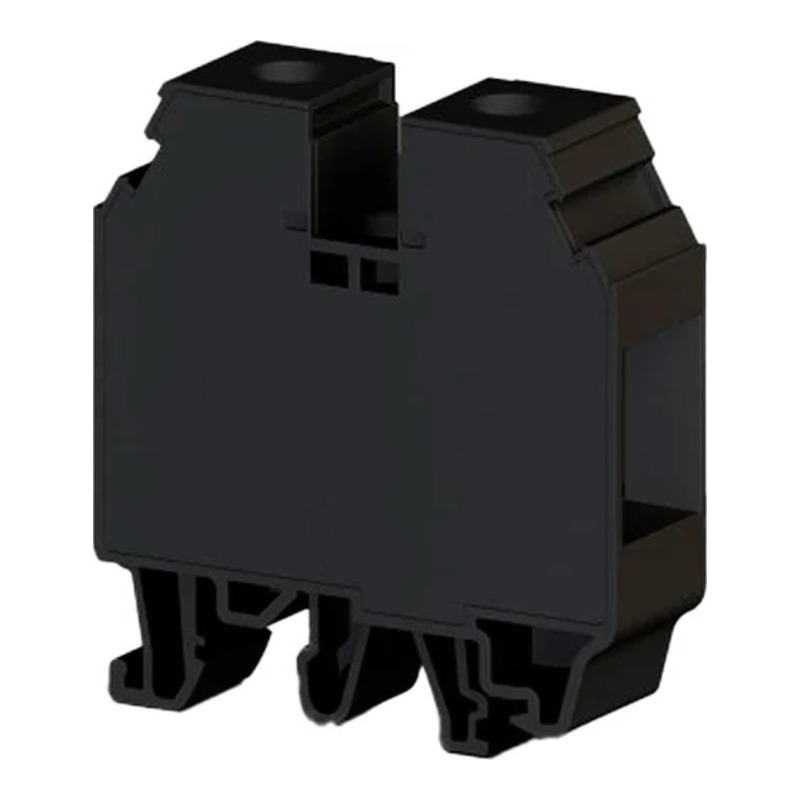 Клеммник на DIN-рейку с крышкой 35ммкв (черный); AVK 35 RDS фото 1