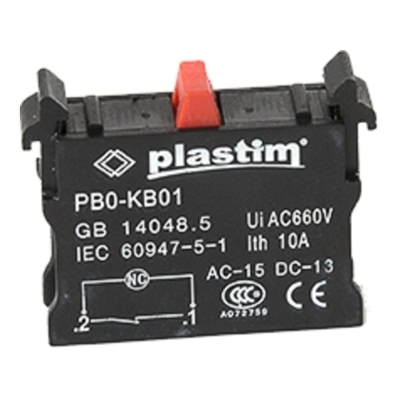 PB0-KB01 - Блок контактный 1NC для серии PB0 фото 1