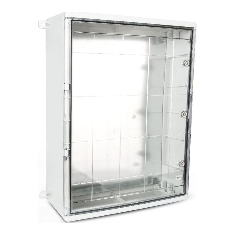 PP3022 - Щит пластиковый 800х600х260 с монтажной платой, прозрачная дверца, IP65 фото 1
