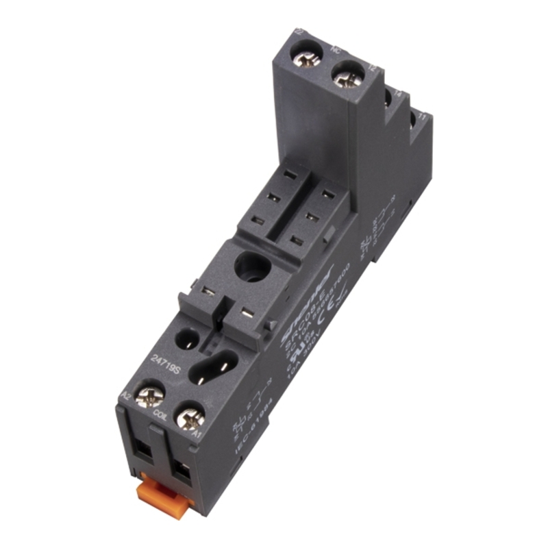 SRC08-E - Розетка для 2 контактных реле R2G, винтовые зажимы, 10A фото 1