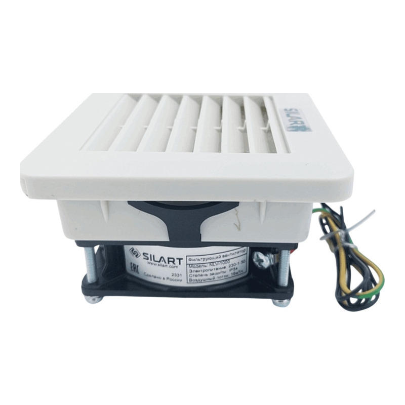 NLV-1100 - Вентилятор с решёткой 106x106, AC 230V, 34м³/ч, IP54 фото 1