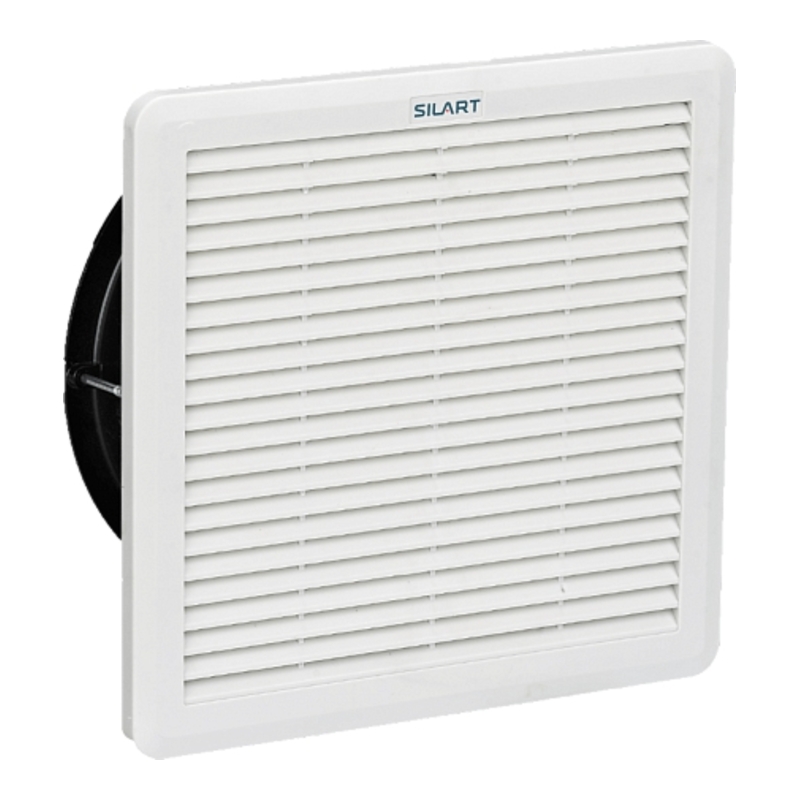NLV-2500 - Вентилятор с решёткой 250x250, AC 230V, 210м³/ч, IP54 фото 1