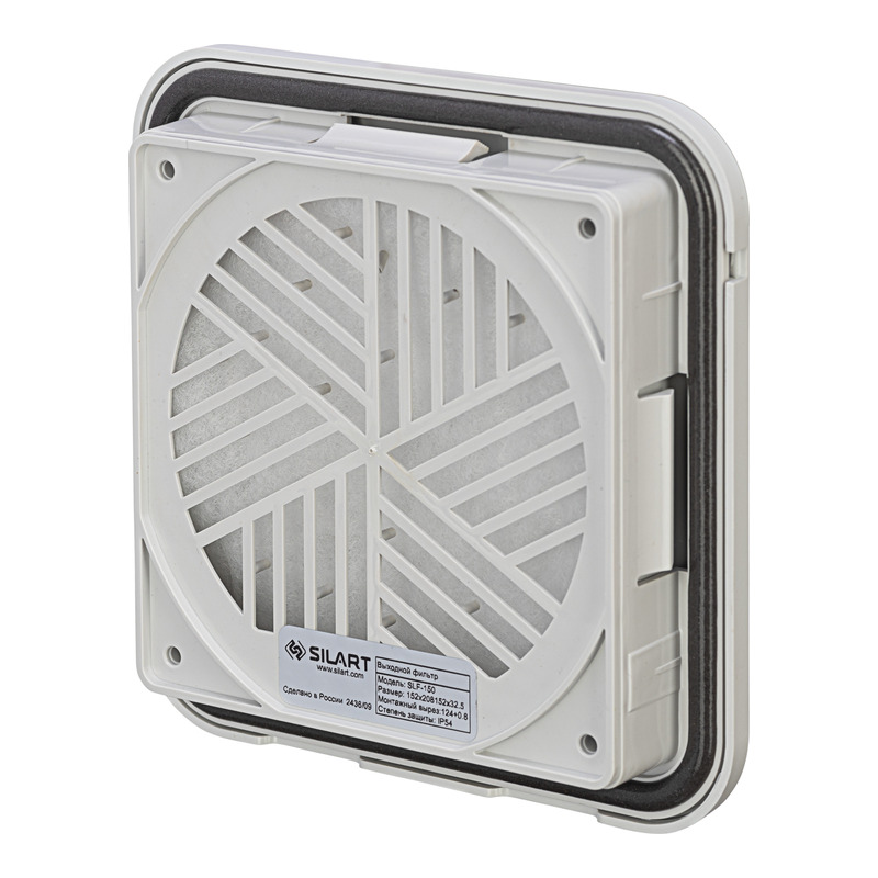 SLF-150 - Решётка 152x152 с фильтром IP54 фото 1