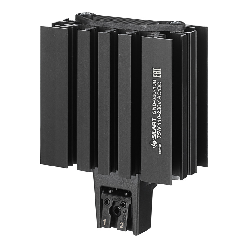 SNK-B080-11T - Нагреватель конвекционный 75 Вт, AC/DC 110-230V, black (клемник) (SNB-080-00B) фото 1